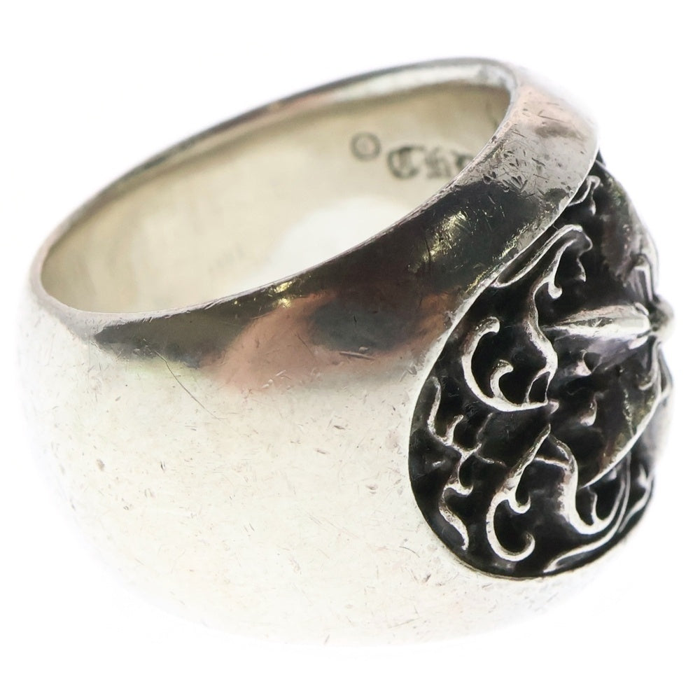 CHROME HEARTS(クロムハーツ) CLSSC OVAL STAR クラシックオーバルスター リング シルバー BCA341