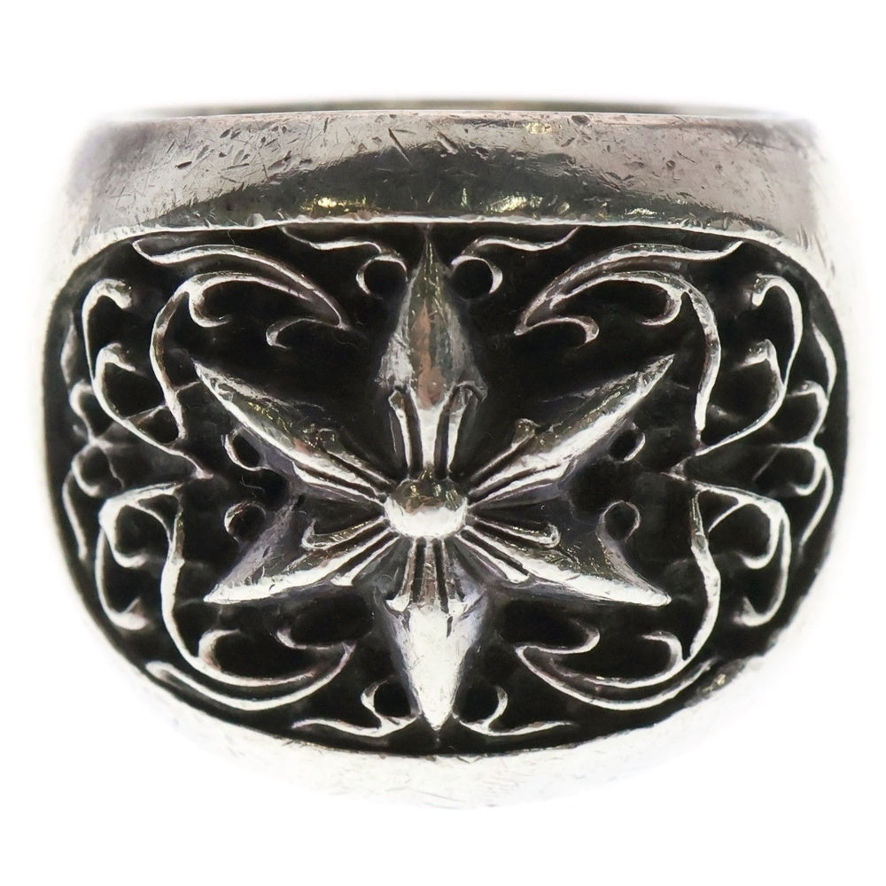 CHROME HEARTS(クロムハーツ) CLSSC OVAL STAR クラシックオーバルスター リング シルバー BCA341
