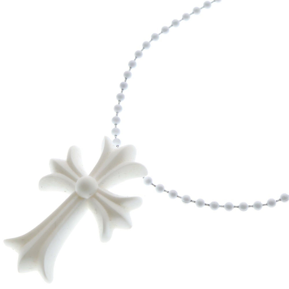 CHROME HEARTS(クロムハーツ) RUBBER CH CRS SML ラバーネックレス ホワイト