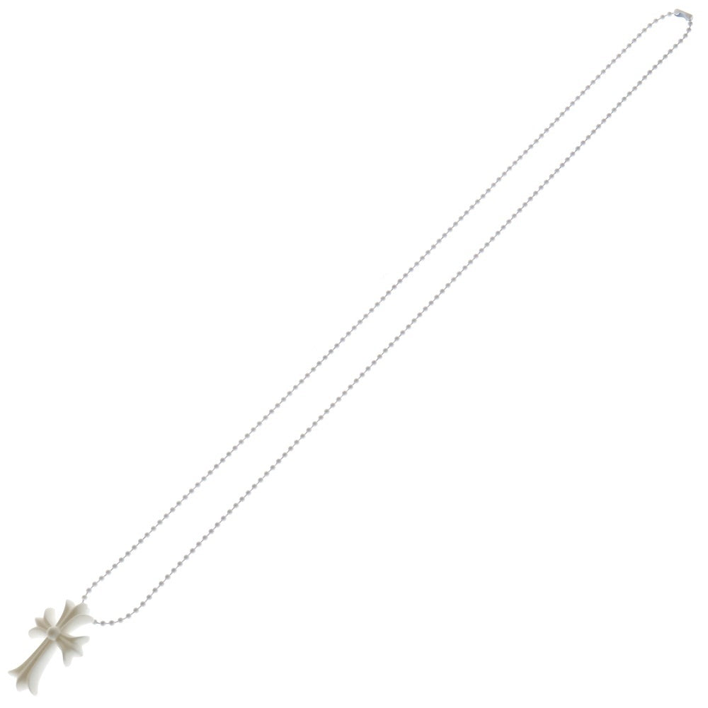 CHROME HEARTS(クロムハーツ) RUBBER CH CRS SML ラバーネックレス ホワイト