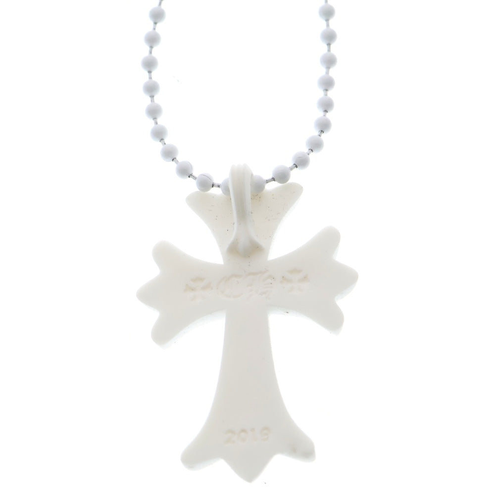 CHROME HEARTS(クロムハーツ) RUBBER CH CRS SML ラバーネックレス ホワイト