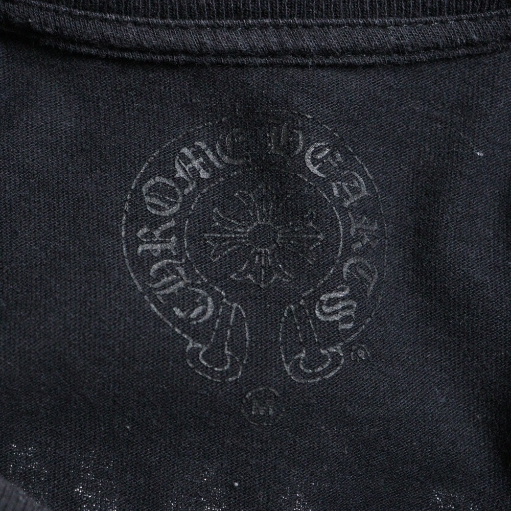 CHROME HEARTS(クロムハーツ) ×OFF-WHITE Tokyo Off White Tee オフホワイト 東京限定半袖Tシャツ バックスクロールラベルプリント ブラック
