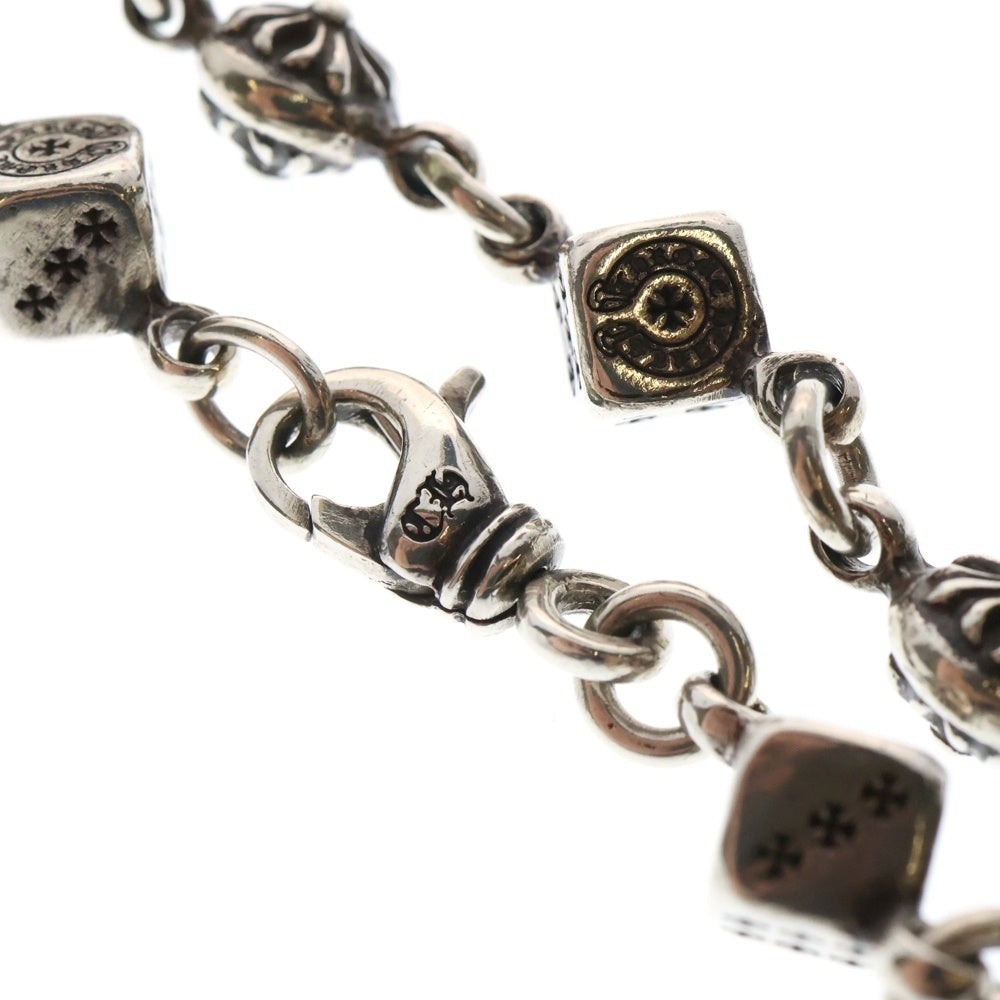 CHROME HEARTS(クロムハーツ) DICE NO1 CRSBL ダイスクロスボール ブレスレット シルバー