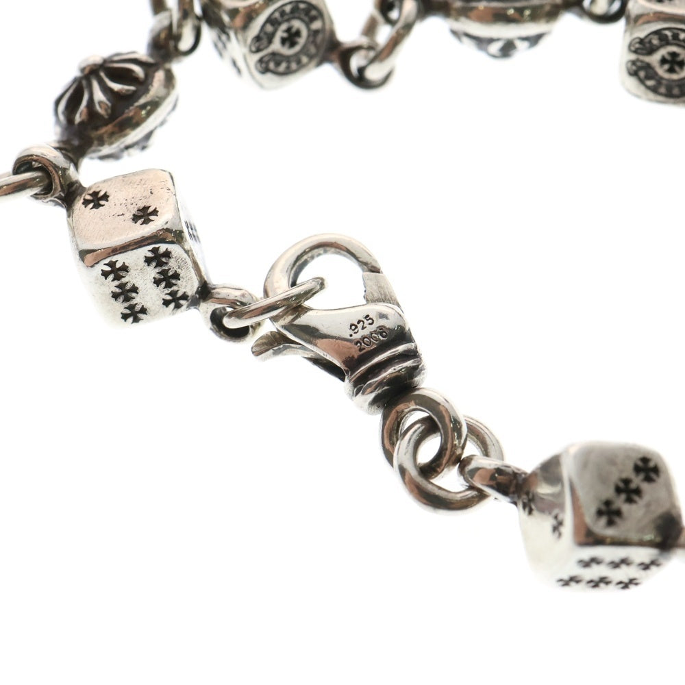 CHROME HEARTS(クロムハーツ) DICE NO1 CRSBL ダイスクロスボール ブレスレット シルバー