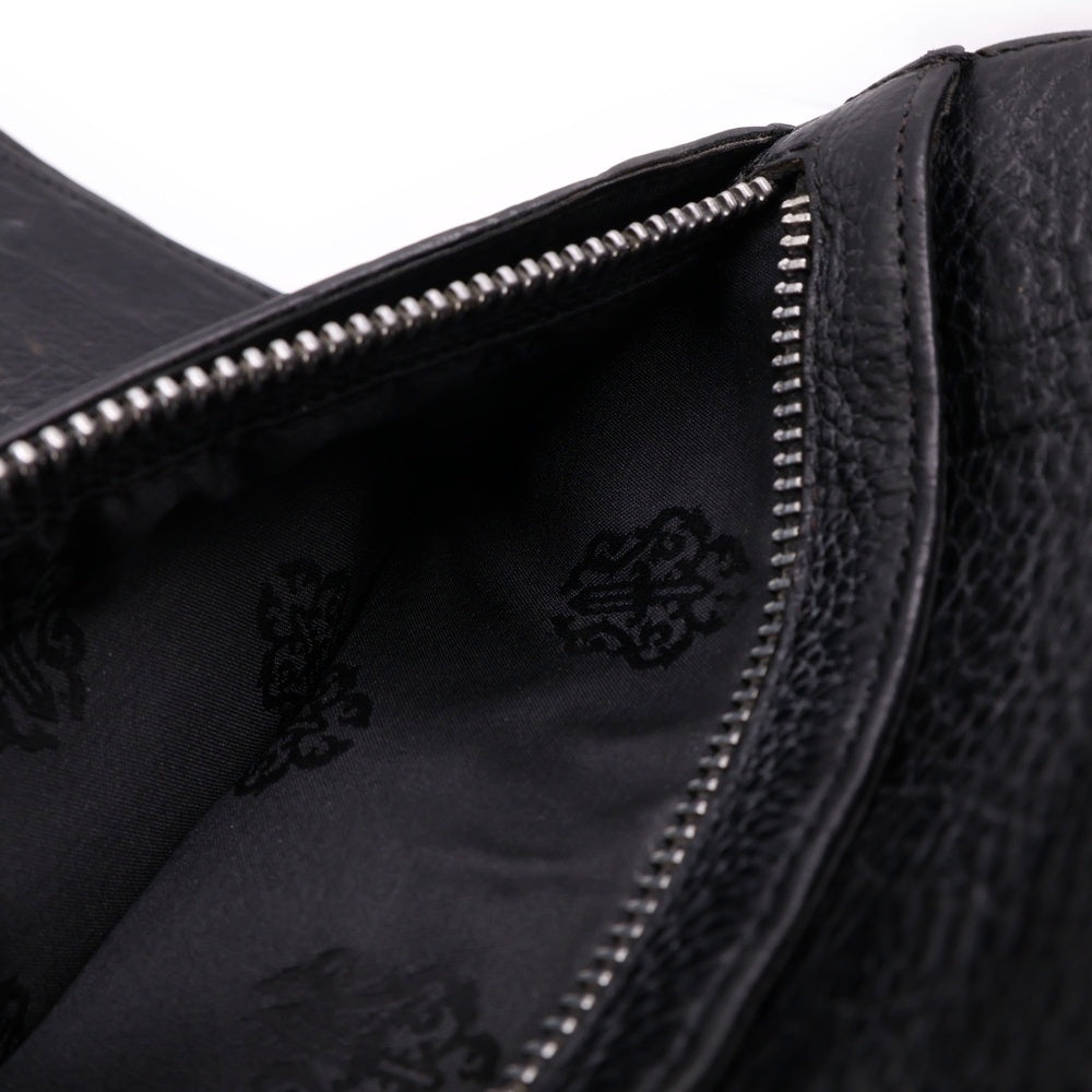 CHROME HEARTS(クロムハーツ) WAVE ウェーブ レザーウォレット 財布 ブラック BCA374