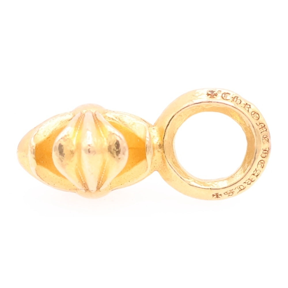 CHROME HEARTS(クロムハーツ) 22K STACK CH PLUS V2 CHプラススタックチャーム ネックレストップ ゴールド