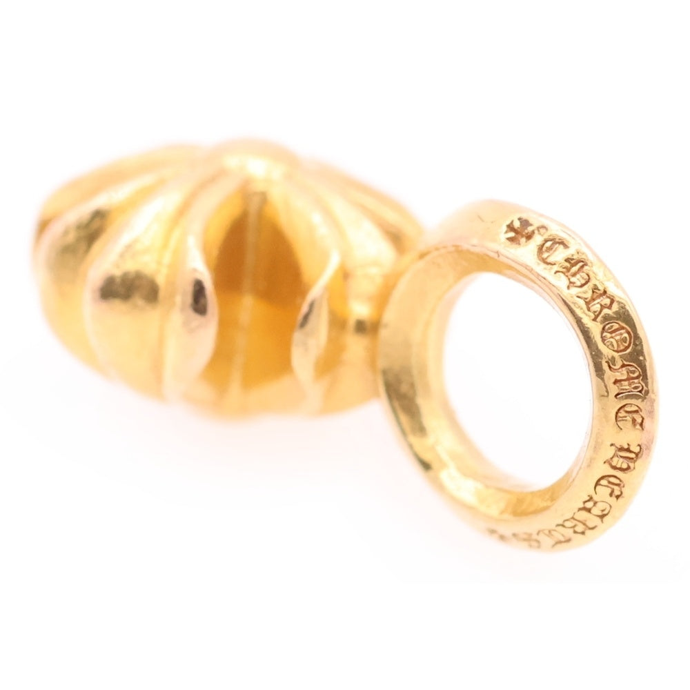 CHROME HEARTS(クロムハーツ) 22K STACK CH PLUS V2 CHプラススタックチャーム ネックレストップ ゴールド
