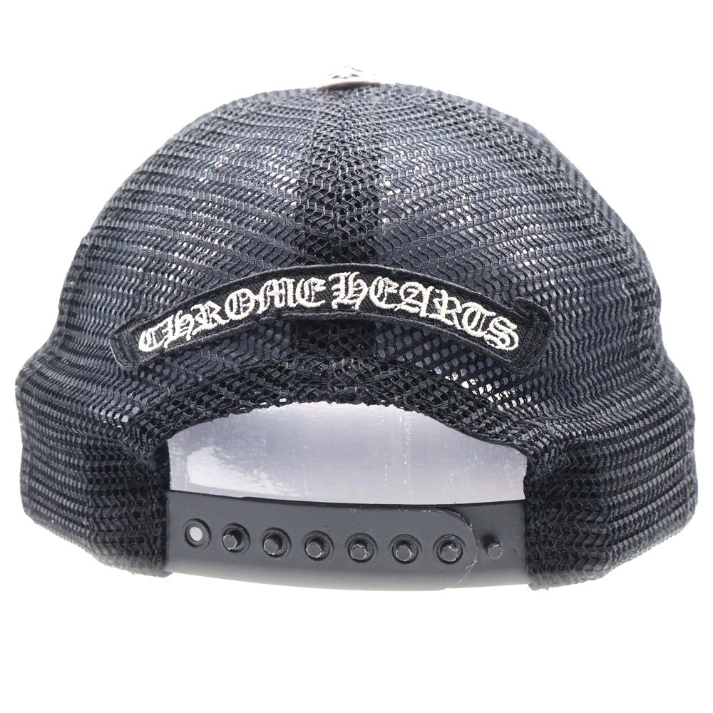 CHROME HEARTS(クロムハーツ) MULTI COLOR SEMETERY CROSS TRUCKER CAP マルチセメタリークロスプリントトラッカーキャップ ブラック