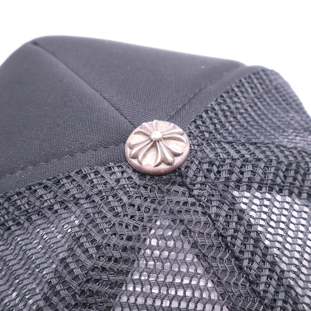 CHROME HEARTS(クロムハーツ) MULTI COLOR SEMETERY CROSS TRUCKER CAP マルチセメタリークロスプリントトラッカーキャップ ブラック