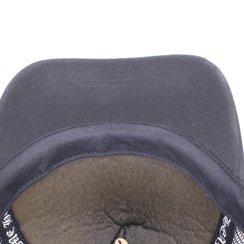 CHROME HEARTS(クロムハーツ) MULTI COLOR SEMETERY CROSS TRUCKER CAP マルチセメタリークロスプリントトラッカーキャップ ブラック