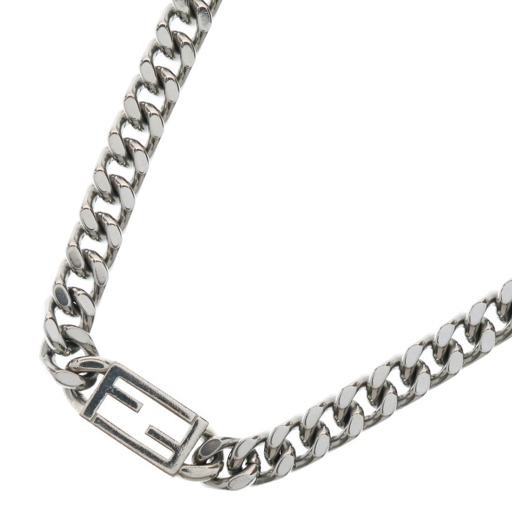 FENDI(フェンディ) バゲット ネックレス シルバー
