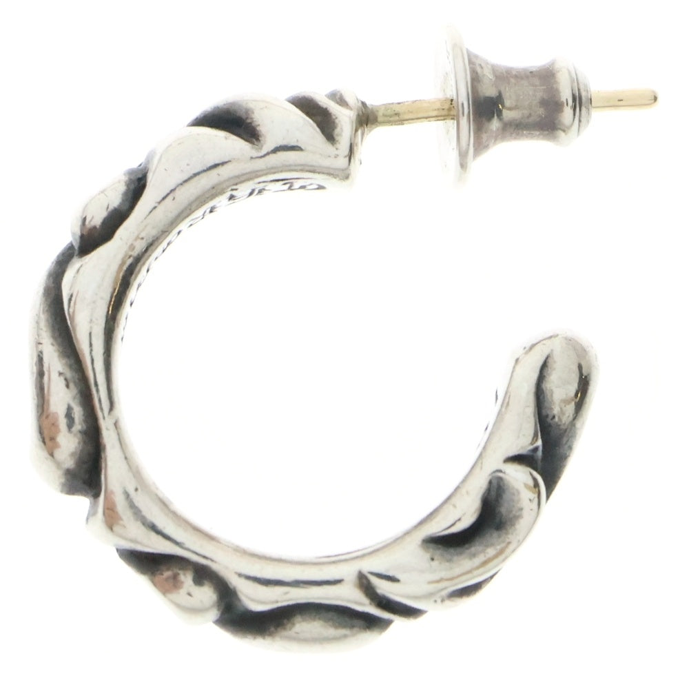 CHROME HEARTS(クロムハーツ) HOOP SCROOL スクロール フープピアス シルバー BCA102