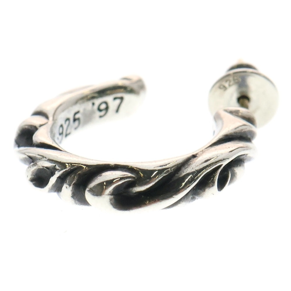 CHROME HEARTS(クロムハーツ) HOOP SCROOL スクロール フープピアス シルバー BCA102