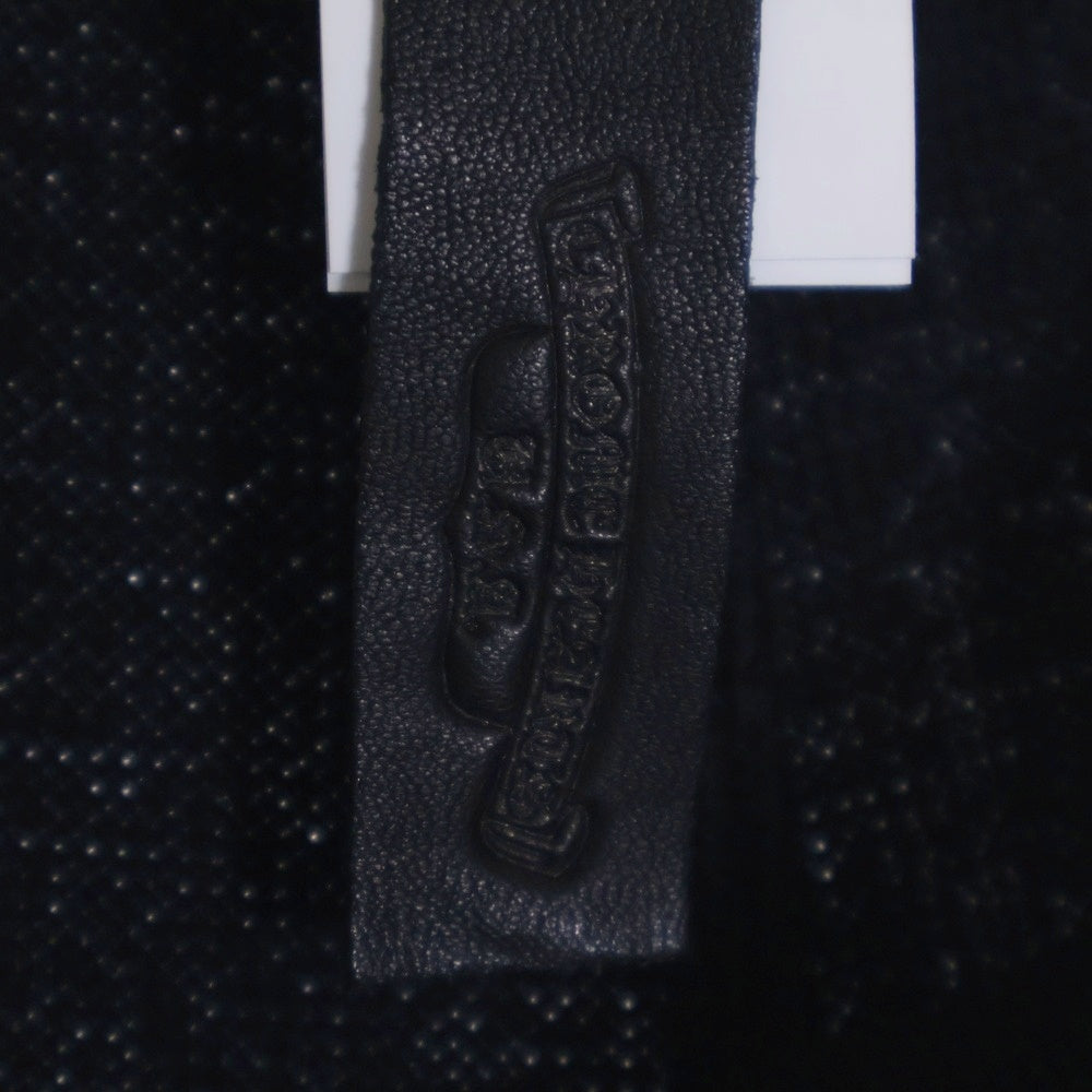 CHROME HEARTS(クロムハーツ) Y NOT CH刺繍サーマルロングパンツ ブラック