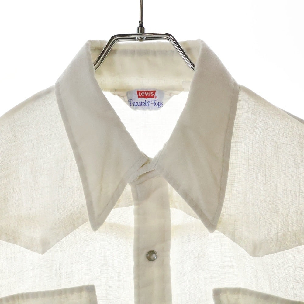 Levi's(リーバイス) Pnatela Tops 長袖シャツ ホワイト
