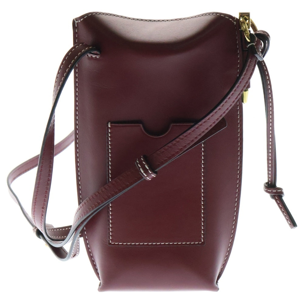 LOEWE(ロエベ) GATE POCKET ゲートポケット ショルダーバッグ レッド