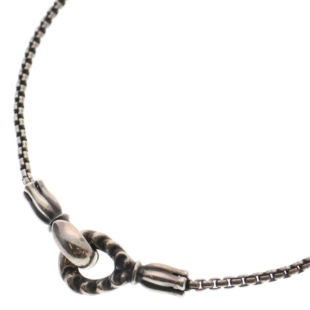 LONE ONES(ロンワンズ) MF Hook S 1.8mm BOX Chain メイティングフライト フックS 1.8mmボックスチェーンネックレス シルバー