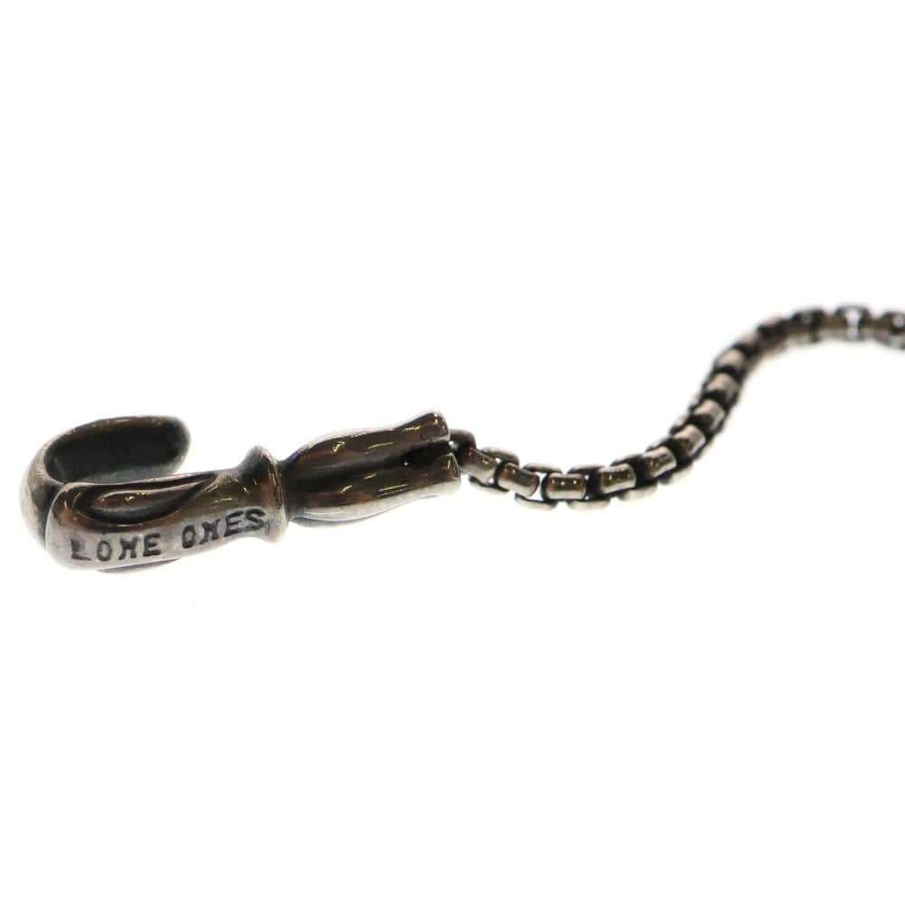LONE ONES(ロンワンズ) MF Hook S 1.8mm BOX Chain メイティングフライト フックS 1.8mmボックスチェーンネックレス シルバー