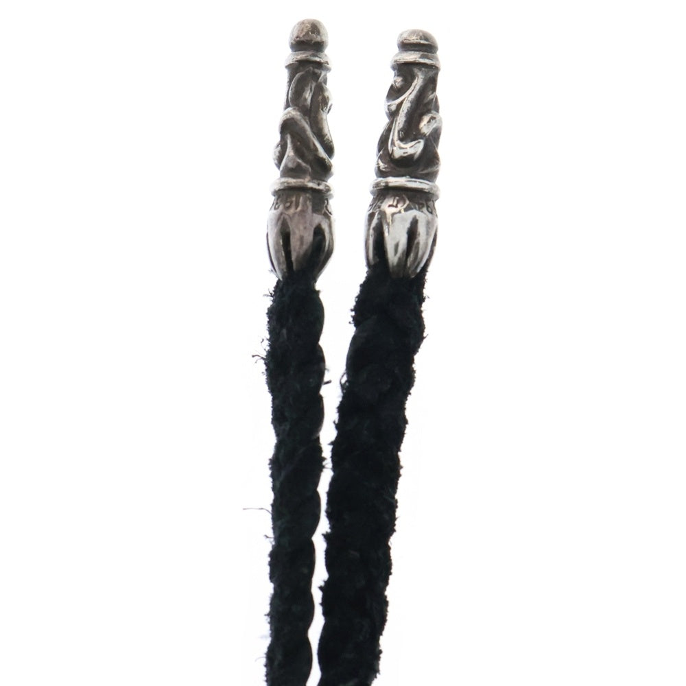 CHROME HEARTS(クロムハーツ) BS FLUER BSフレアペンダント シルバー ネックレストップ レザーブレイド シルバー
