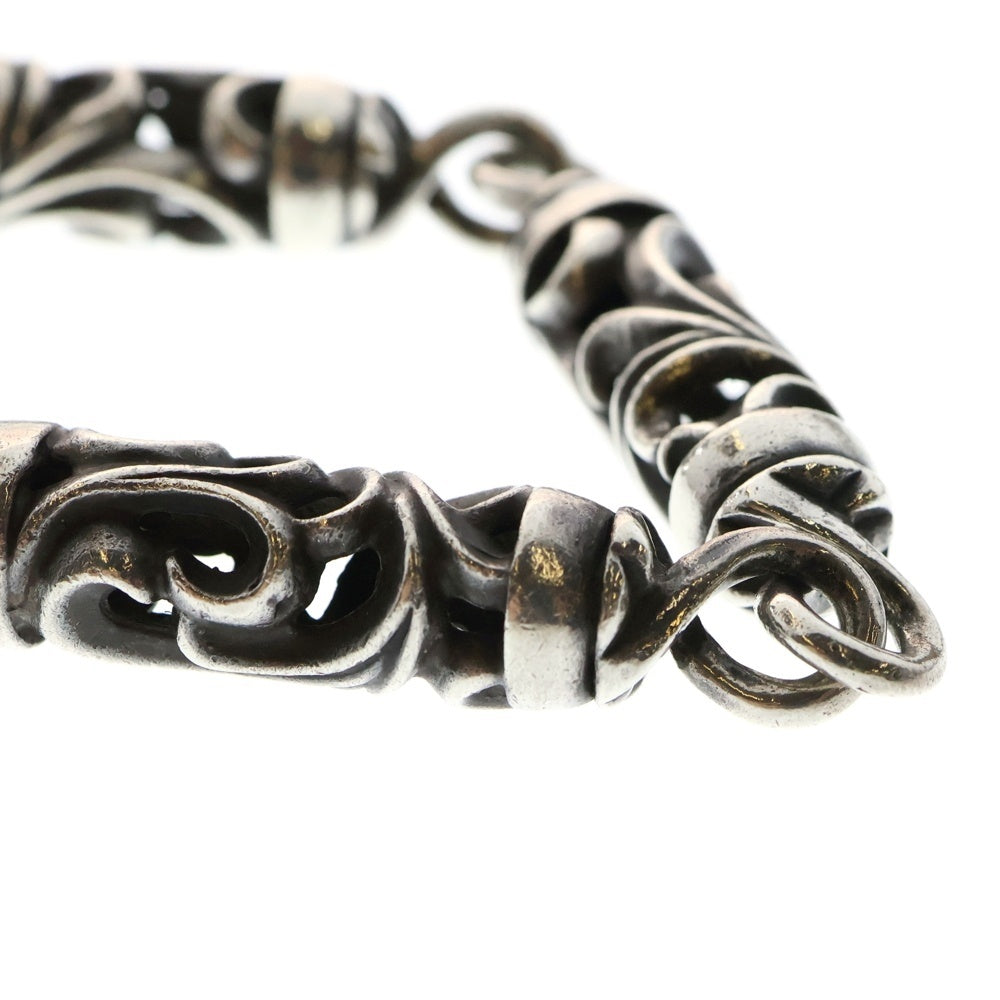 CHROME HEARTS(クロムハーツ) ROLLER SHORT-S 1クリップ6LINKショートローラー オールド ウォレットチェーン シルバー