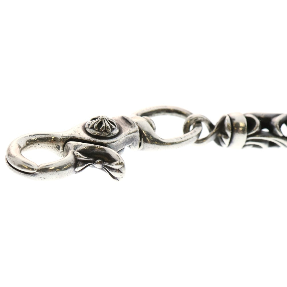 CHROME HEARTS(クロムハーツ) ROLLER SHORT-S 1クリップ6LINKショートローラー オールド ウォレットチェーン シルバー