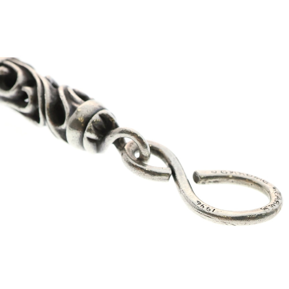 CHROME HEARTS(クロムハーツ) ROLLER SHORT-S 1クリップ6LINKショートローラー オールド ウォレットチェーン シルバー