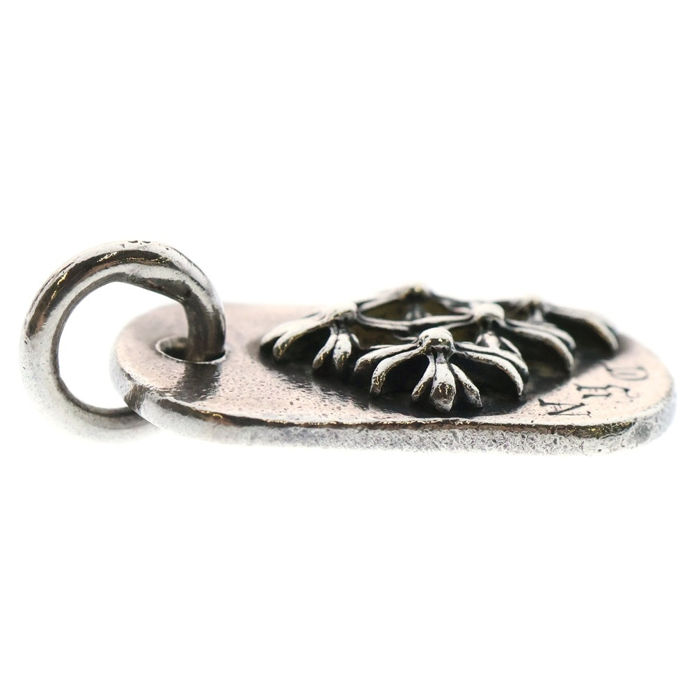 CHROME HEARTS(クロムハーツ) RAISED DOGTAG レイズドドッグタグ NYC限定チャーム ネックレストップ シルバー