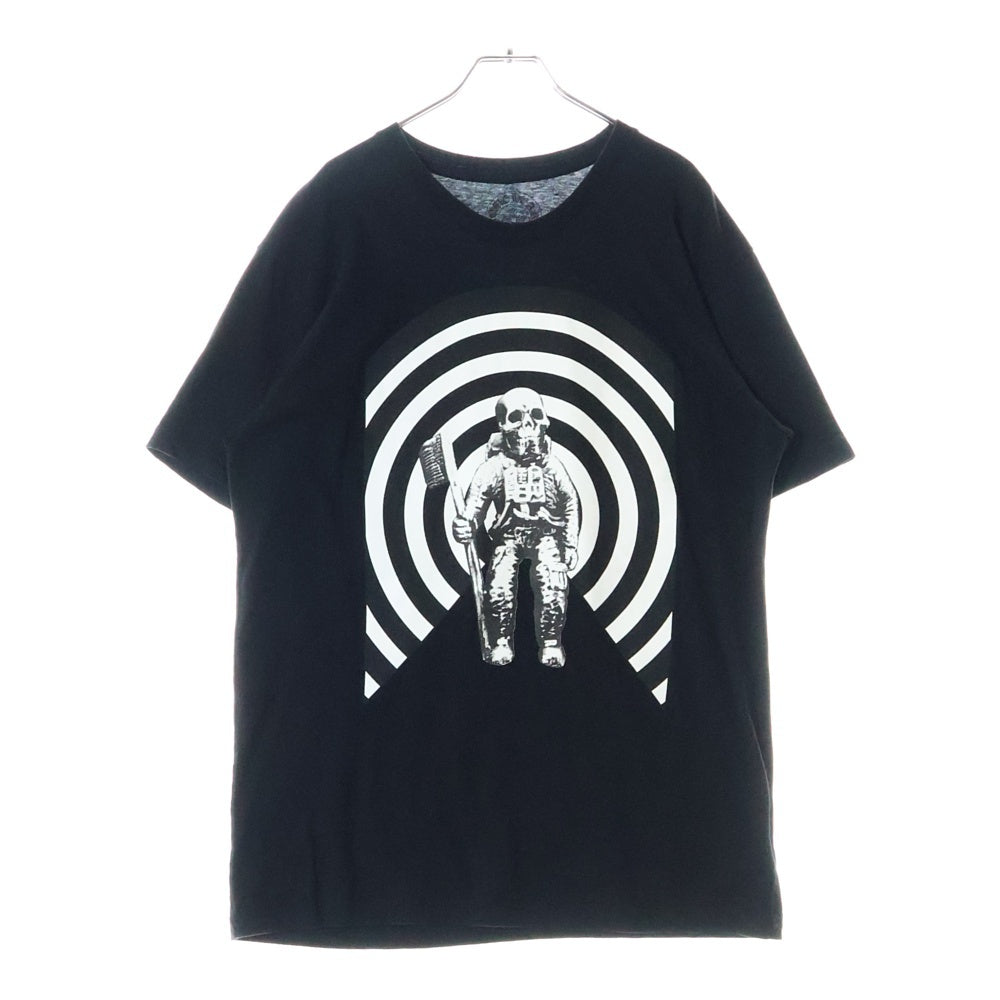 CHROME HEARTS(クロムハーツ) FOTI フォティ スカル プリント クルーネック半袖Tシャツカットソーブラック
