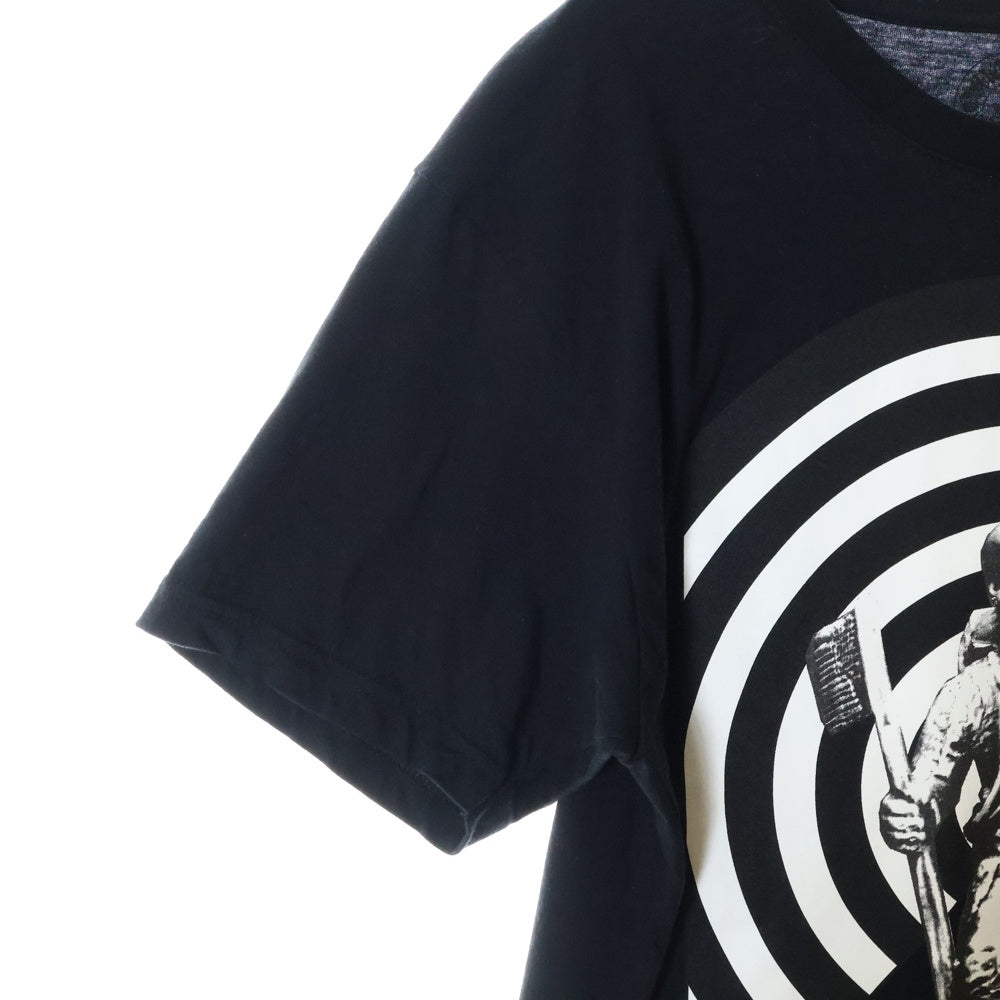 CHROME HEARTS(クロムハーツ) FOTI フォティ スカル プリント クルーネック半袖Tシャツカットソーブラック