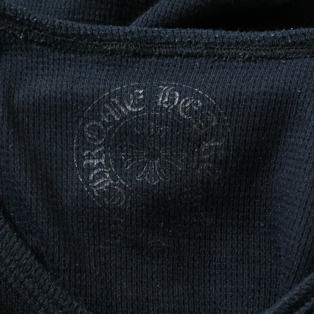 CHROME HEARTS(クロムハーツ) STAR L/S TEE スターロゴ プリント 長袖Tシャツ ブラック