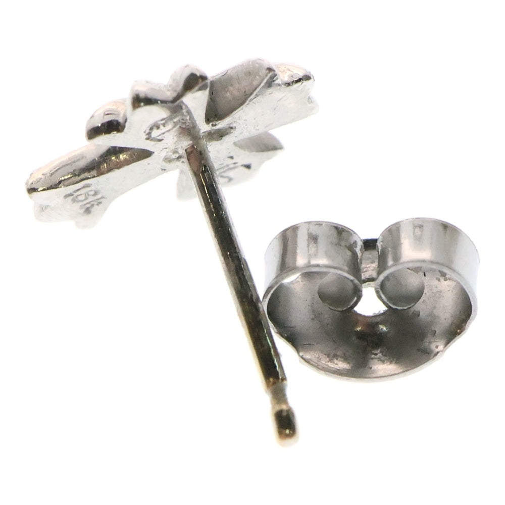 CHROME HEARTS(クロムハーツ) 18KWG CH CRS DIA CHクロス スタッドピアス 1ダイヤ ホワイトゴールド BCA004