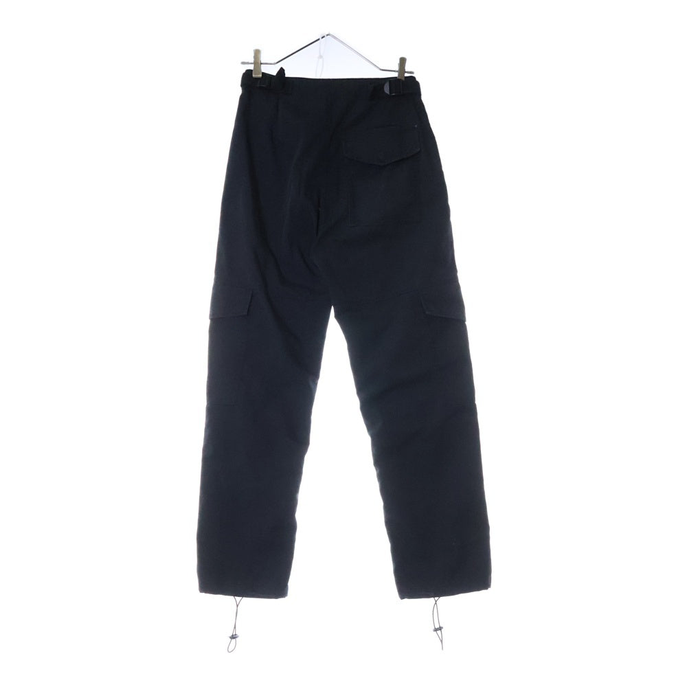 ALEXANDER WANG(アレキサンダーワン) ハイライズカーゴ 切り替え デニムパンツ インディゴ/ブラック レディース