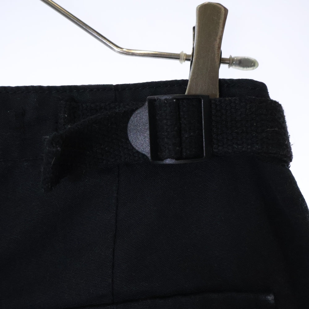 ALEXANDER WANG(アレキサンダーワン) ハイライズカーゴ 切り替え デニムパンツ インディゴ/ブラック レディース