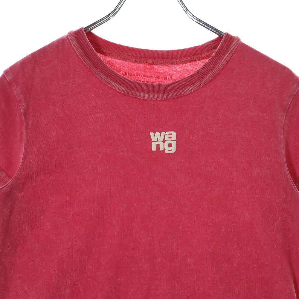 ALEXANDER WANG(アレキサンダーワン) S/S T-Shirt ロゴ半袖Tシャツ ピンク レディース