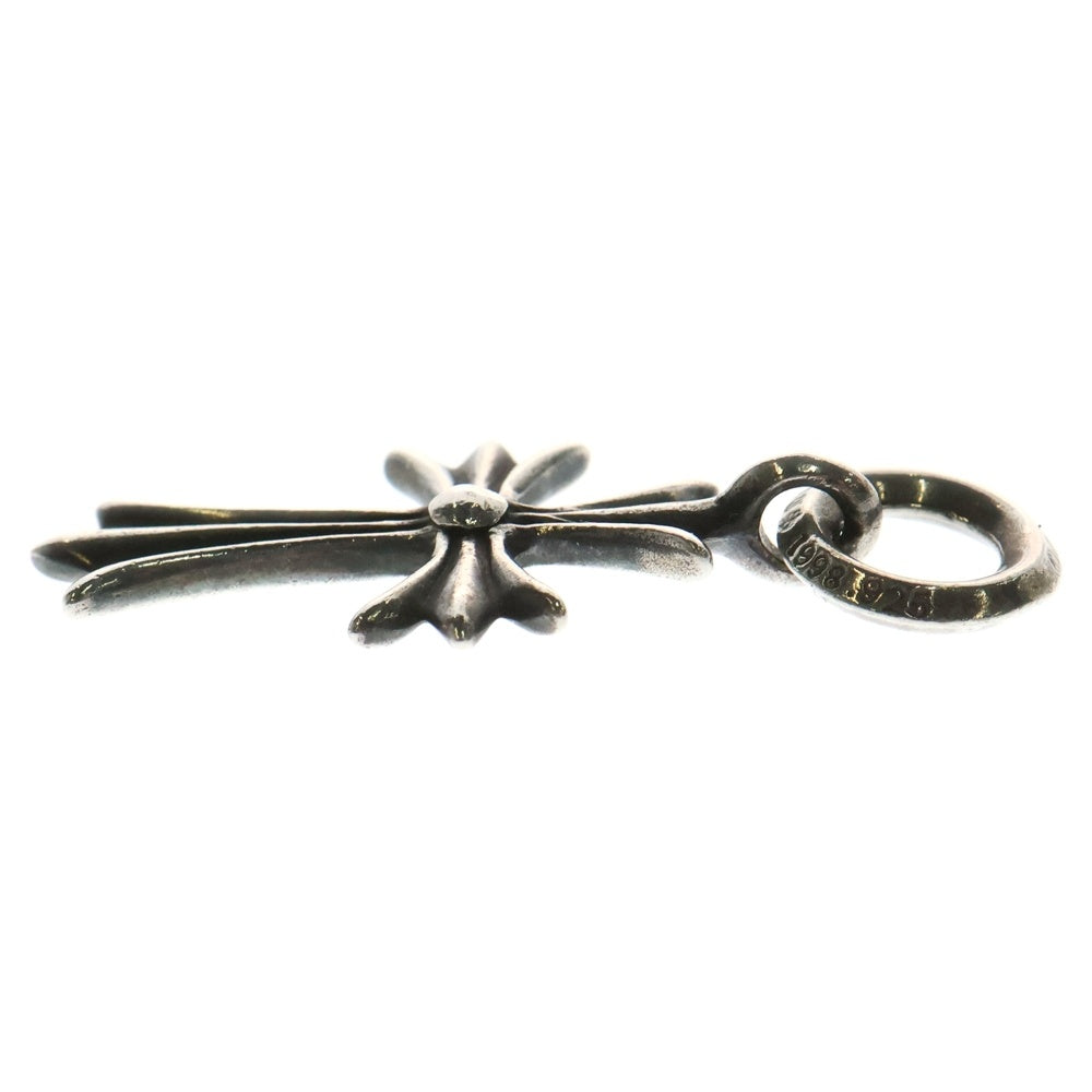 CHROME HEARTS(クロムハーツ) TINY CH CROSS タイニーCHクロス チャーム ネックレストップ シルバー BCA382