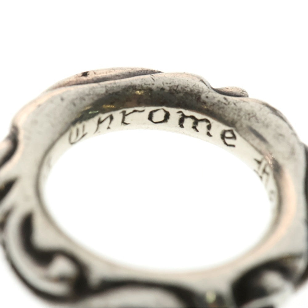 CHROME HEARTS(クロムハーツ) SCRL BAND スクロールバンド リング シルバー BCA351
