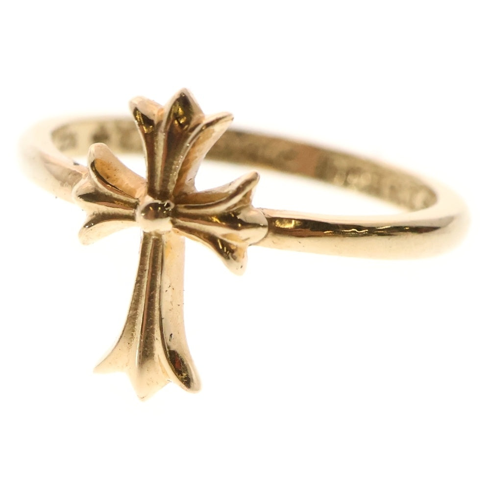 CHROME HEARTS(クロムハーツ) 22K BUBBLGM CH CRS 22KバブルガムCHクロス リング ゴールド