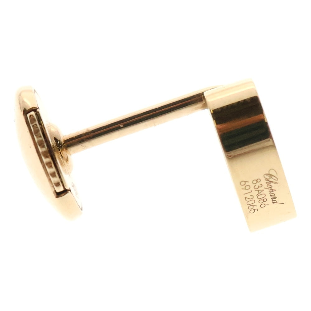 CHOPARD(ショパール) K18YG ハッピーハート ピアス ホワイト