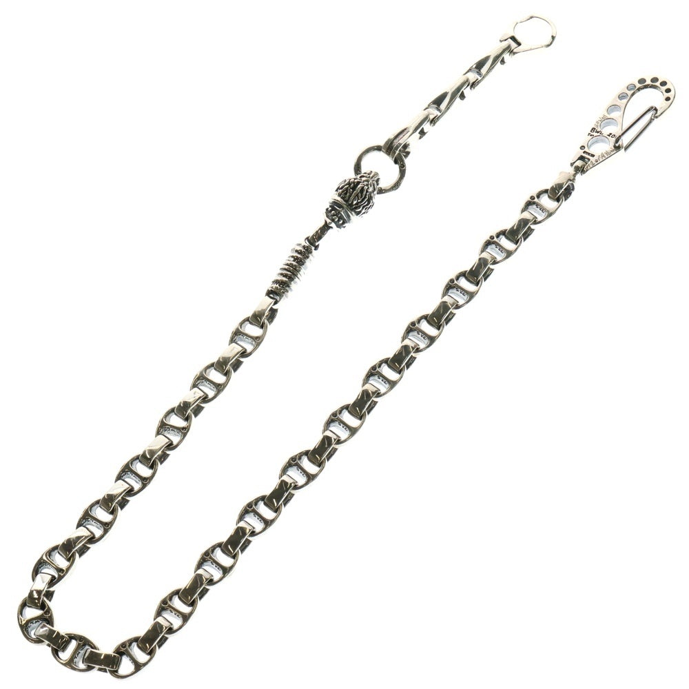 Bill Wall Leather/BWL(ビルウォールレザー) 2000 Clip Lion Wallet Chain 2000クリップ ライオン ウォレットチェーン シルバー
