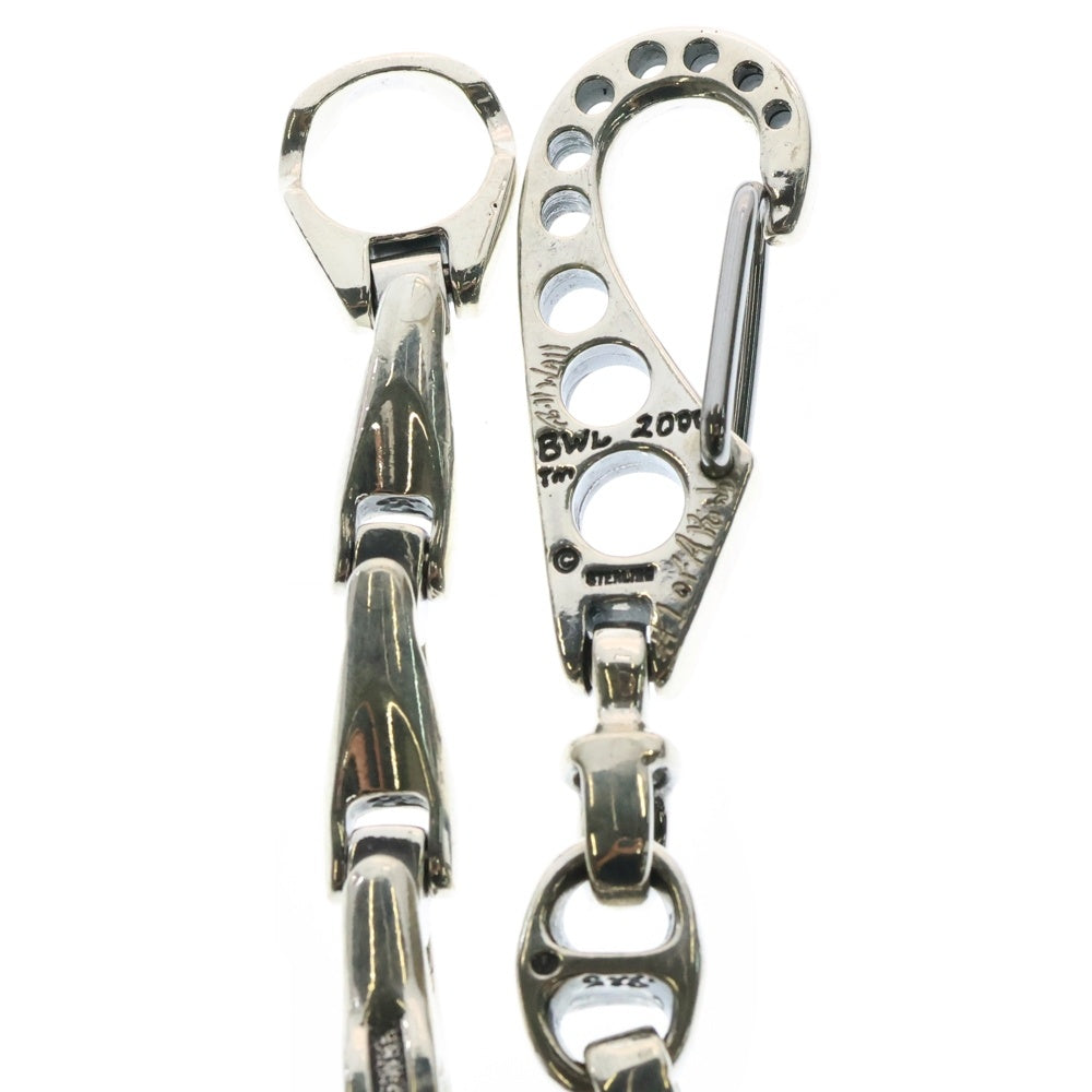 Bill Wall Leather/BWL(ビルウォールレザー) 2000 Clip Lion Wallet Chain 2000クリップ ライオン ウォレットチェーン シルバー