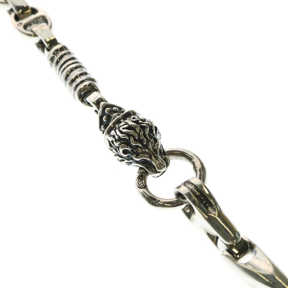 Bill Wall Leather/BWL(ビルウォールレザー) 2000 Clip Lion Wallet Chain 2000クリップ ライオン ウォレットチェーン シルバー