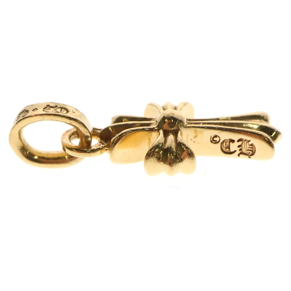 CHROME HEARTS(クロムハーツ) 22K CRS BBYFAT P/DIA ベイビーファットクロス PAVEダイヤ ペンダントトップ ゴールド BCA035