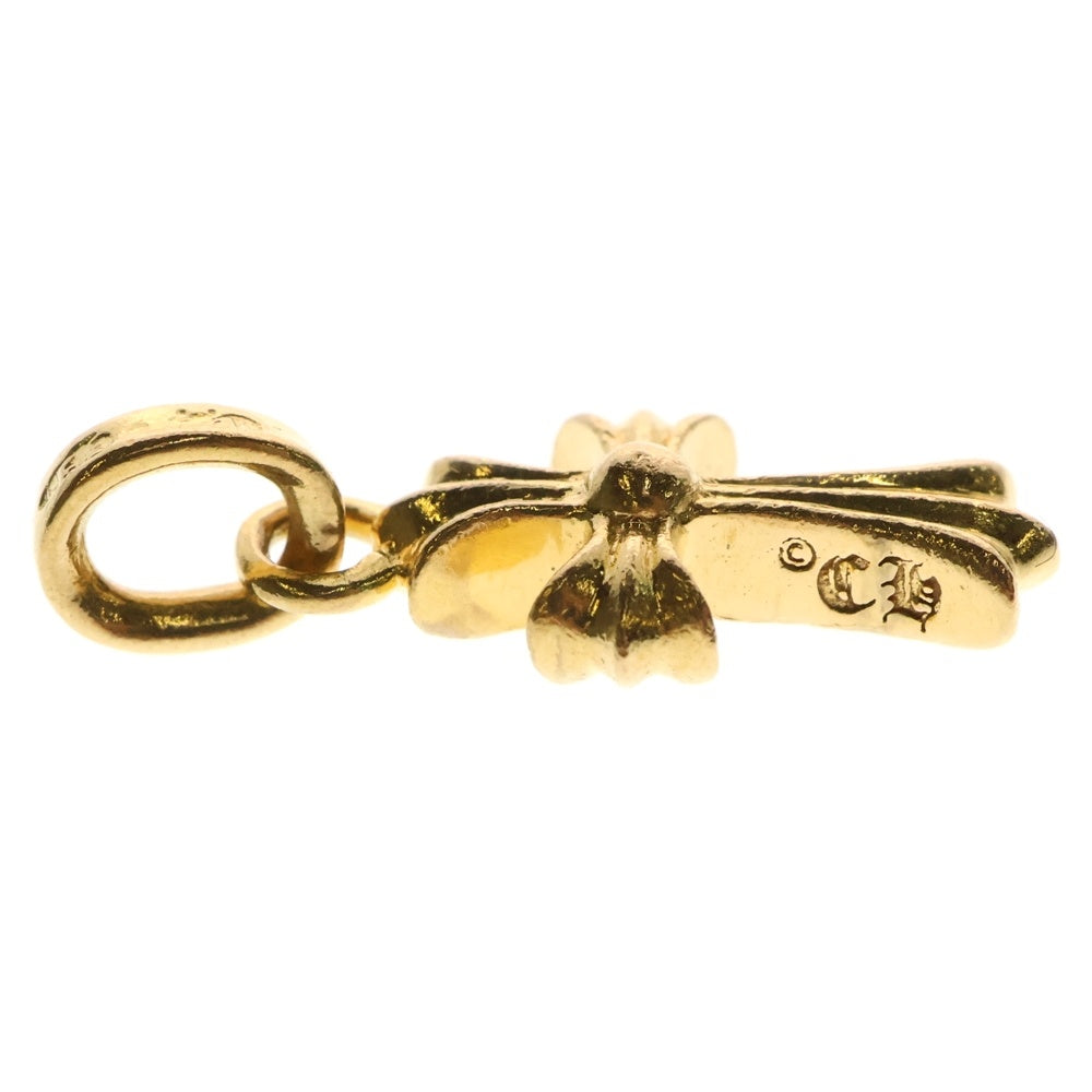 CHROME HEARTS(クロムハーツ) 22K CRS BBYFAT P/DIA ベイビーファットクロス PAVEダイヤ ペンダントトップ ゴールド BCA035