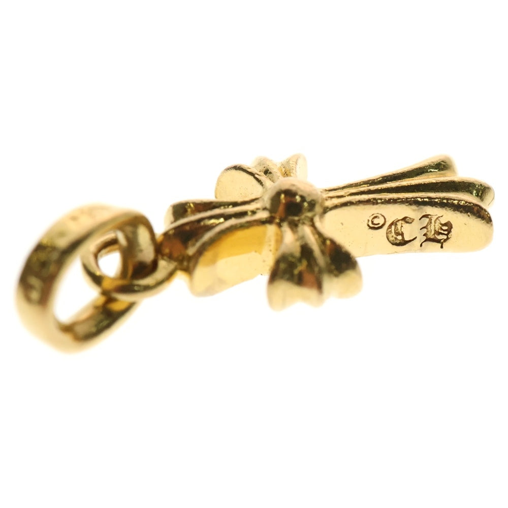 CHROME HEARTS(クロムハーツ) 22K CRS BBYFAT P/DIA ベイビーファットクロス PAVEダイヤ ペンダントトップ ゴールド BCA035