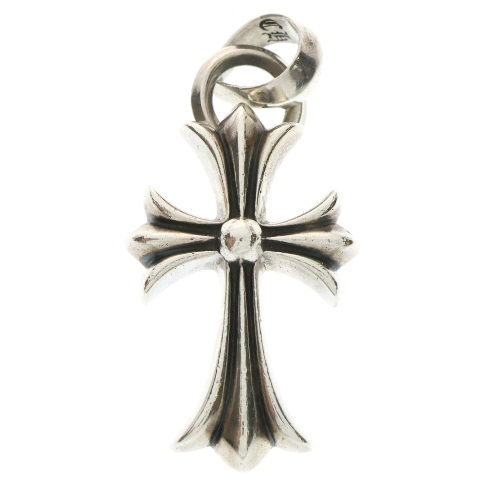 CHROME HEARTS(クロムハーツ) CH CRS SML W/BALE Wベイル スモールCHクロス ペンダントトップ シルバー BCA218
