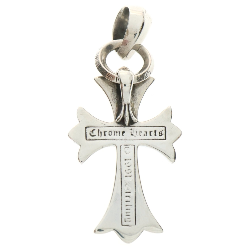 CHROME HEARTS(クロムハーツ) CH CRS SML W/BALE Wベイル スモールCHクロス ペンダントトップ シルバー BCA218