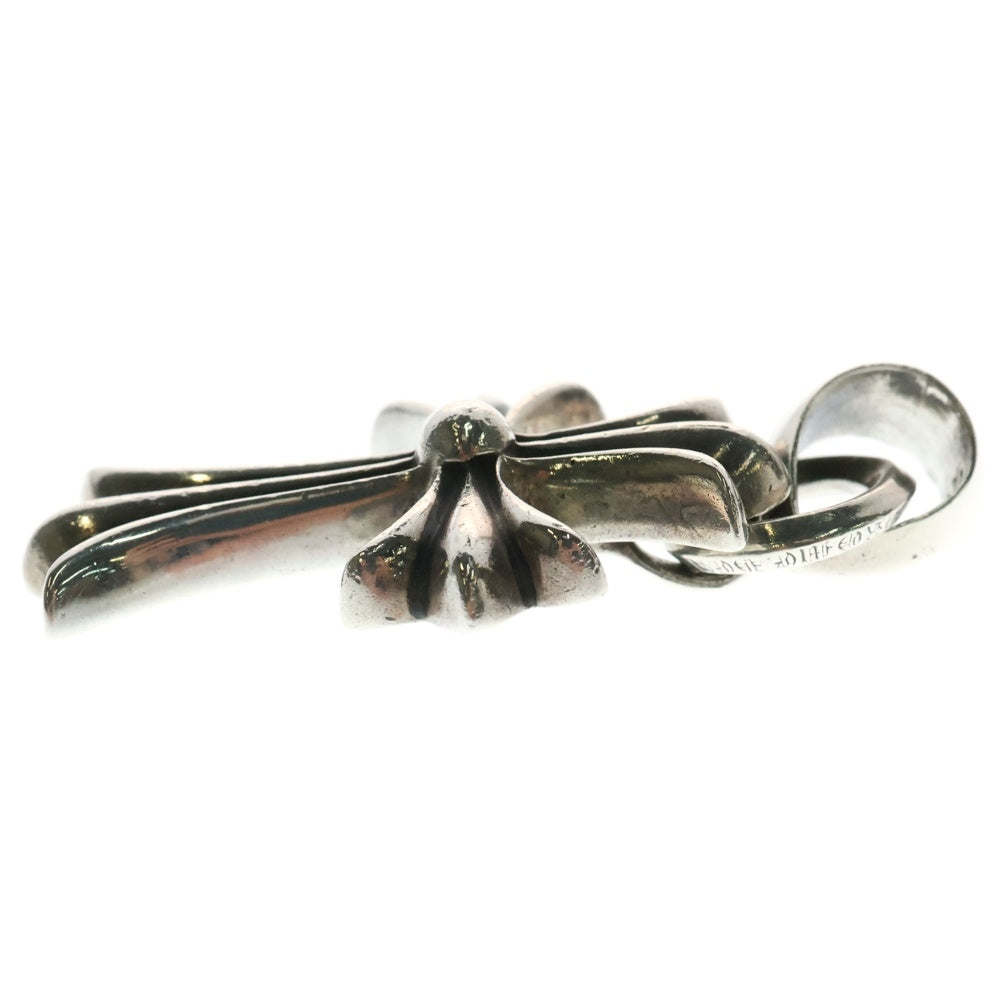 CHROME HEARTS(クロムハーツ) CH CRS SML W/BALE Wベイル スモールCHクロス ペンダントトップ シルバー BCA218