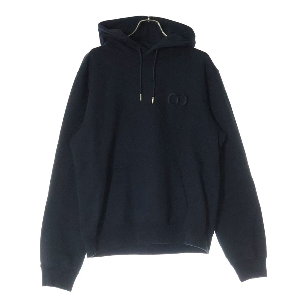 DIOR(ディオール) CDアイコンフーデッドプルオーバースウェットパーカー フーディー ブラック 113J698A0531