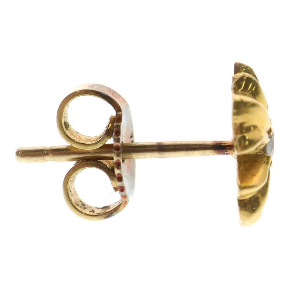 CHROME HEARTS(クロムハーツ) 22K No2 CH PLS 1DIA CHプラス スタッドピアス 1ダイヤ ゴールド BCA021