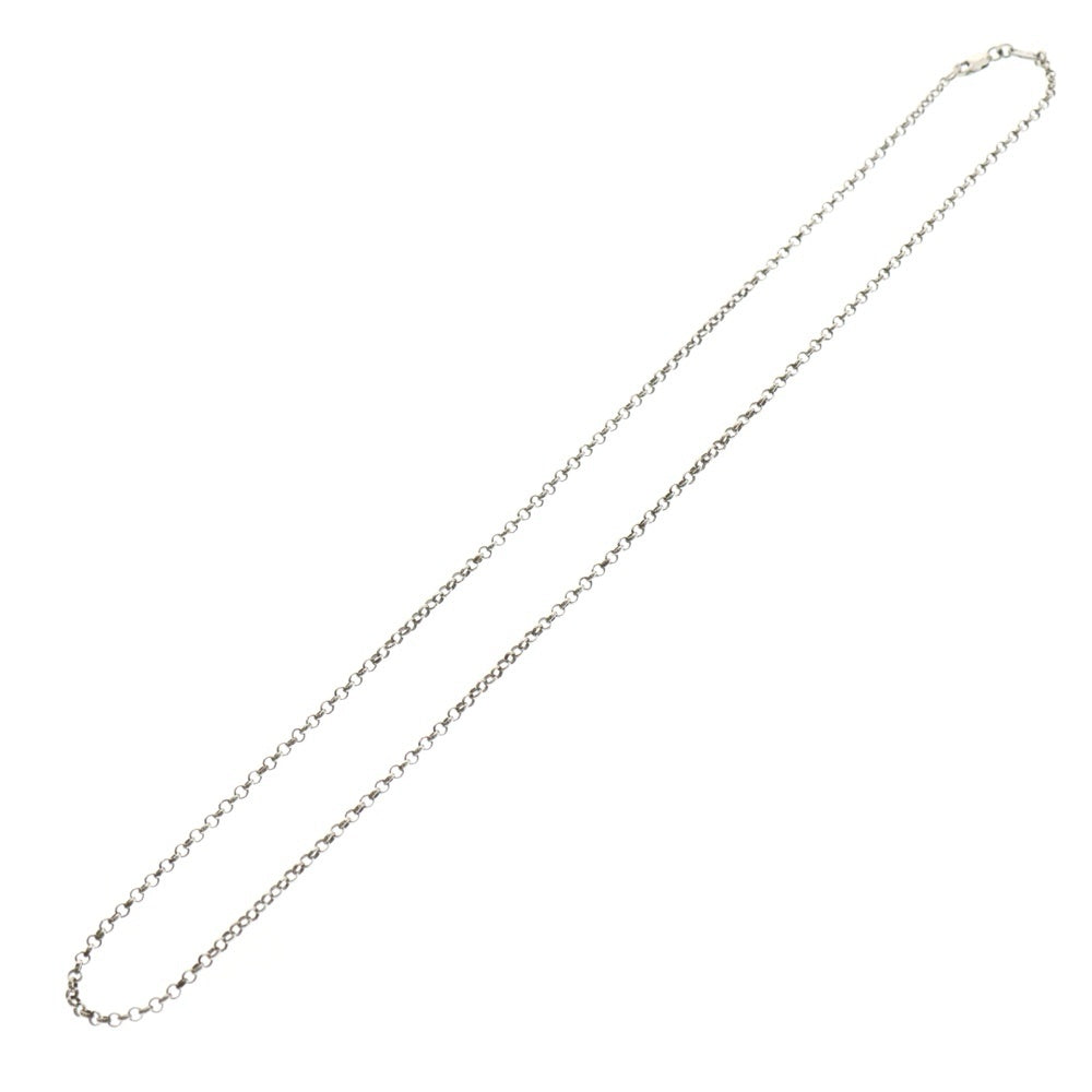 CHROME HEARTS(クロムハーツ) NECKCHAIN R20 ロールチェーンネックレス 20inch シルバー BCA084